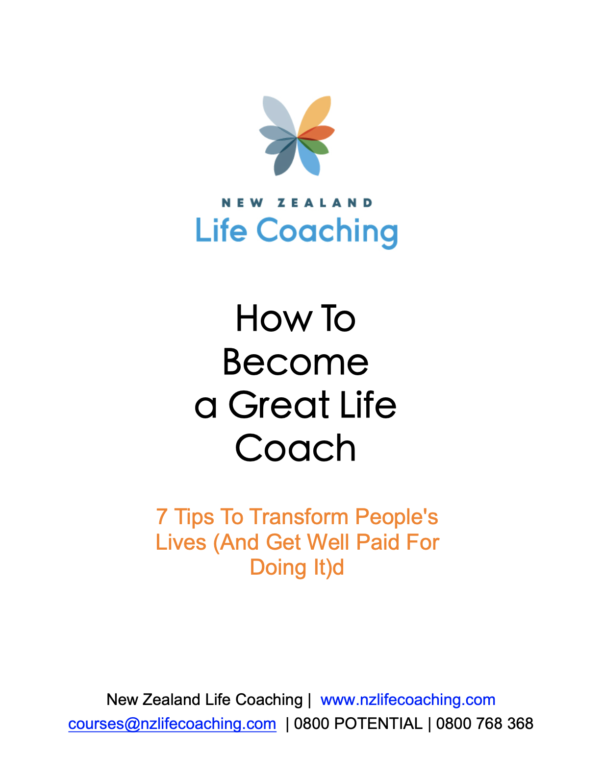 life coaching new zealand